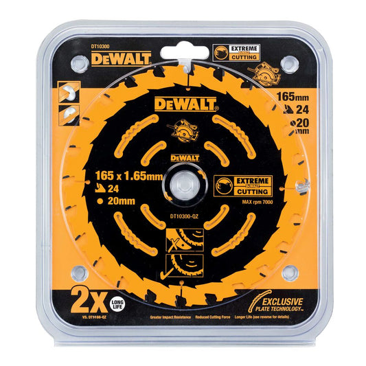 DeWALT Holzsägeblatt DT10300-QZ 18 V Hartmetallzähne