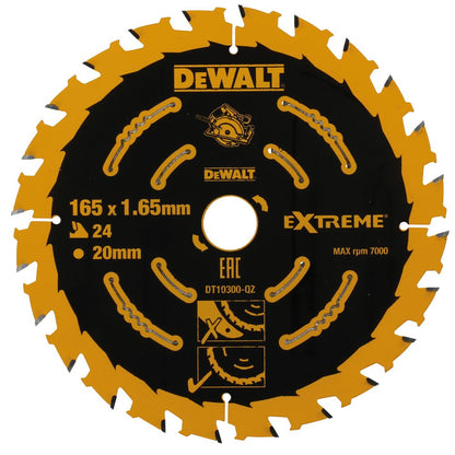 DeWALT Holzsägeblatt DT10300-QZ 18 V Hartmetallzähne