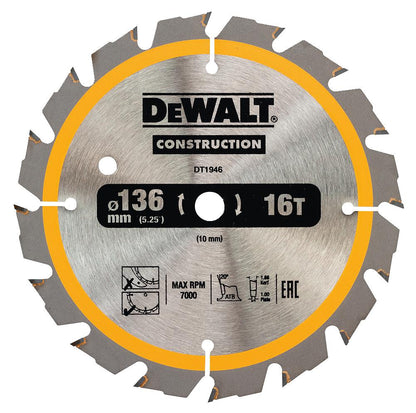 DeWALT DT1946-QZ – Extrem Dünnes Holzsägeblatt für Effizientes Schneiden