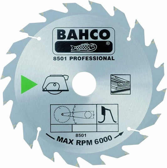 Bahco 8501-10 Kreissägeblatt – Hochwertiger Hartmetall Schnitt