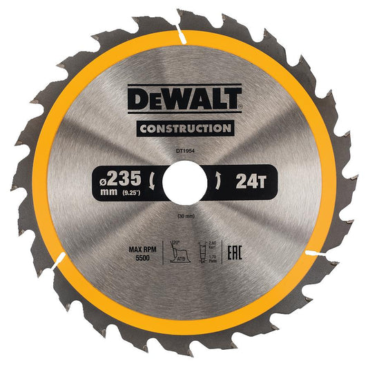 DeWALT DT1954-QZ – Hochwertiges Holzsägeblatt für Präzises Schneiden