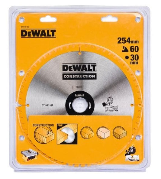 DeWALT Sägeblatt DT1182-QZ 18 V 60 Zähne Holzwerkstoffe Set