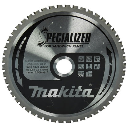 Makita Kreissägeblatt B-33582 18 V Präzise Schnitte