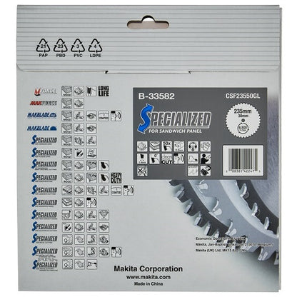 Makita Kreissägeblatt B-33582 18 V Präzise Schnitte