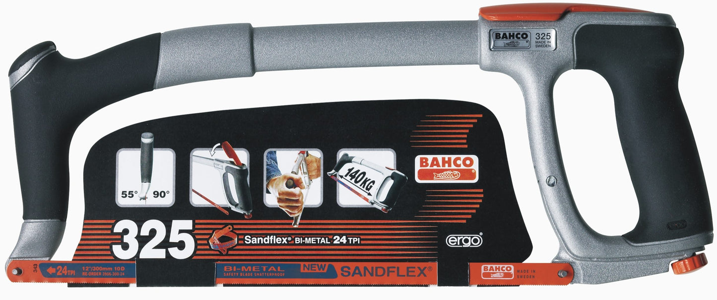 Bahco Metallhandsäge 325 – Präzise Schnitte Mit Komfortablem Griff