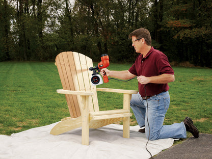 Black&Decker Lackierpistole HVLP200-QS 400 W 1200 Ml Tank