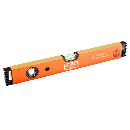 Bahco Aluminium-Wasserwaage 60cm 416-600 – Leicht und Langlebig mit Zwei Fläschchen