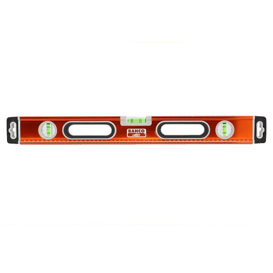 Bahco Eloxierte Aluminium-Wasserwaage 60cm [466-600] – Hohe Präzision mit 3 Libellen
