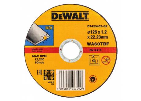 DeWalt 10-Teiliges Edelstahl-Trennscheibenset – Hohe Haltbarkeit und Schneidleistung