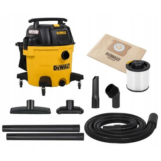 DeWalt AT-DXV34PTA Nass-/Trockensauger – Leistungsstarker 1200W Industriesauger mit Gebläsefunktion