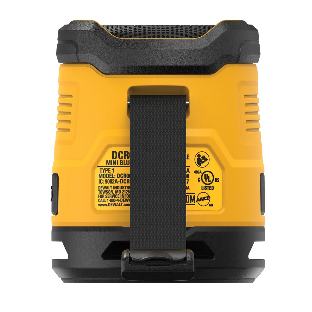 DeWALT Lautsprecher DCR009-XJ 18 V Bluetooth 5.0 Kabellos