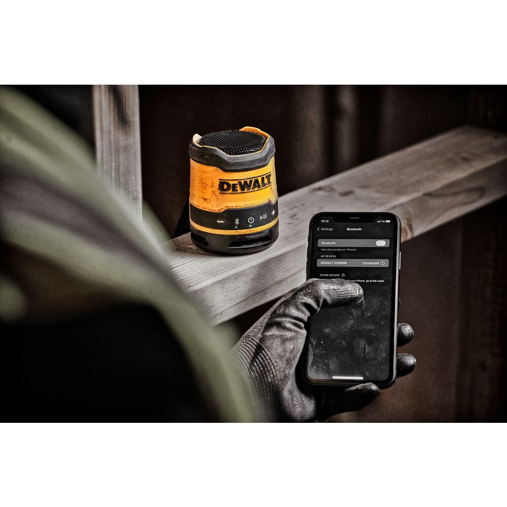 DeWALT Lautsprecher DCR009-XJ 18 V Bluetooth 5.0 Kabellos