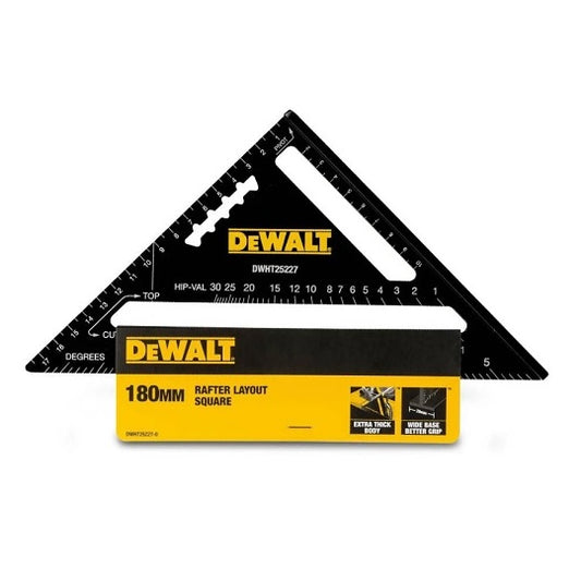 DeWalt Aluminium-Dachdeckerlehre 180mm – Robuste Bauweise Für Präzise Messungen