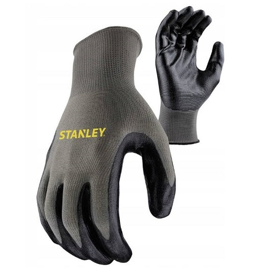 Stanley SY580L Gripper – Bequeme und Flexible Präzisions-Nitrilhandschuhe Größe L/9
