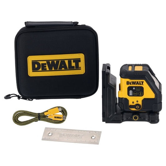 DeWALT Kreuzlinienlaser DCLE14201RB-XJ – Selbstnivellierend mit 30m Reichweite