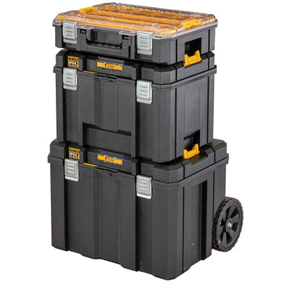 DeWALT Werkzeugkasten TStak 20 18 V Staubdicht Räder Set