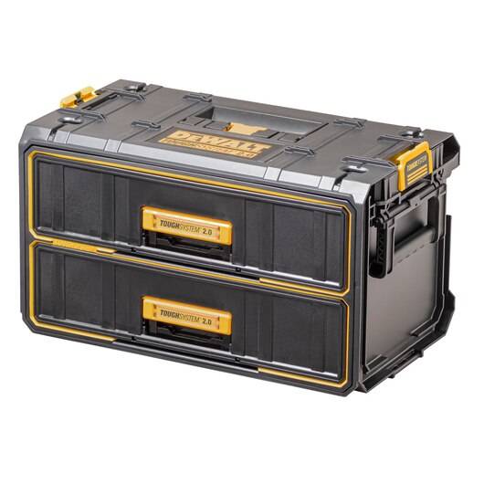 DeWalt Werkzeugkoffer TS20 ToughSystem Robuster 2 Schubladen