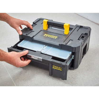 Stanley + Werkzeugkasten + PRO-STACK III + Mit 6 Fächer