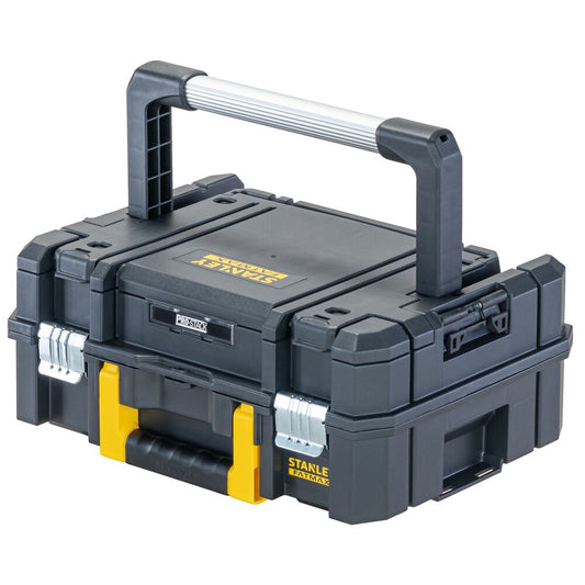 Stanley Werkzeugkoffer PRO-STACK I Serie – Anpassungsfähiger Schaumstoffeinsatz mit Aluminiumgriff