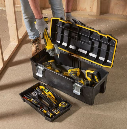 Stanley Werkzeugkasten 28 Zoll HD Strukturschaum Staubschutz