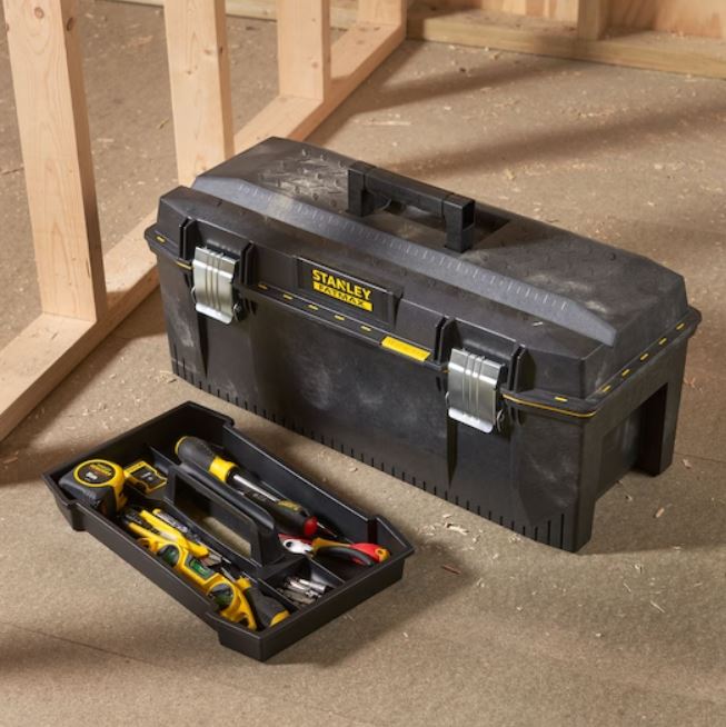 Stanley Werkzeugkasten 28 Zoll HD Strukturschaum Staubschutz