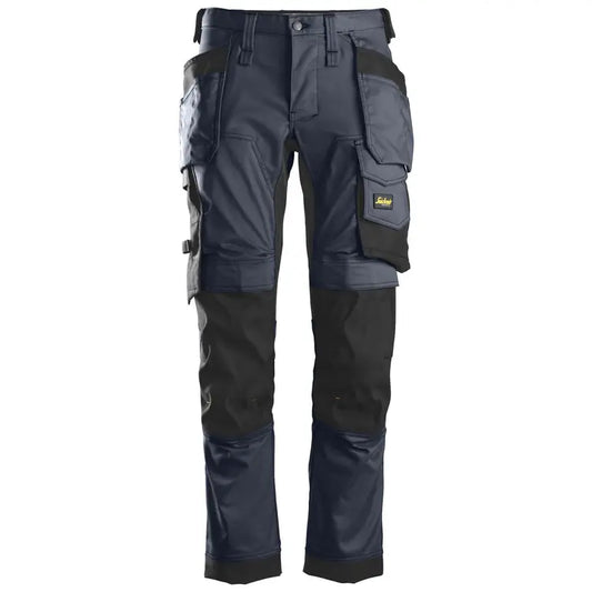 Snickers AllroundWork 6241 – Flexible Arbeitshose Mit Kniepolstertaschen