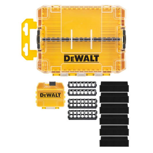 DeWALT Medium Tough Case+ DT70802-QZ – Praktische Organizer-Box mit Unterteilungen