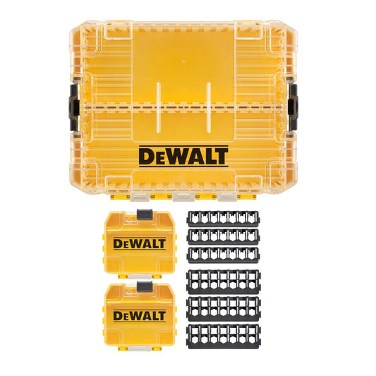DeWALT Medium Tough Case+ DT70803-QZ – Praktischer Werkzeug Organizer mit 2 Kleinen Aufbewahrungsboxen