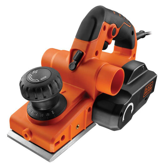 Black+Decker KW750K Elektrische Hobelmaschine – Robuster 750W Motor mit Feineinstellung