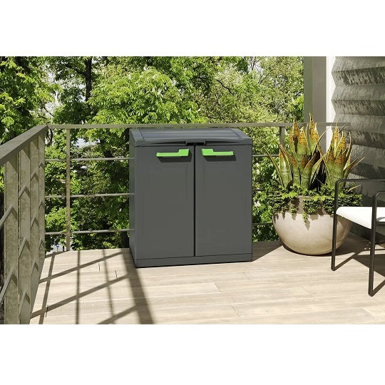 KETER Recycling-Schrank 241045 Wetterfestes Material