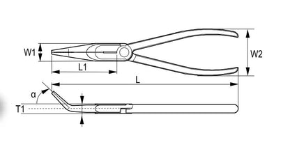Irimo Rundzange 160 mm Hochfester Stahl Schneidfunktion