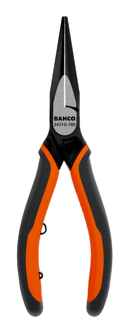 Bahco Rundzange 2431G-180 – Ergonomischer Mehrkomponenten-Griff für Präzises Greifen