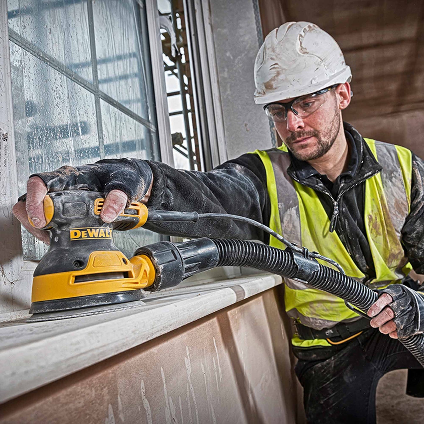 DeWalt Exzenterschleifer DWE6423-QS 230V Drehzahl