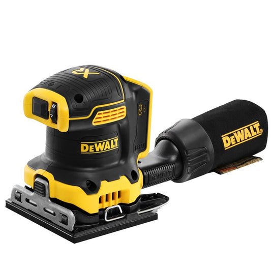 DeWalt Akku-Schwingschleifer 18 V XR DCW200N-XJ – Bürstenloser Motor Für Höchste Laufzeit