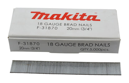 Makita Nägel F-31870 18 V 20 Mm Länge 100 Stk Hochwertige