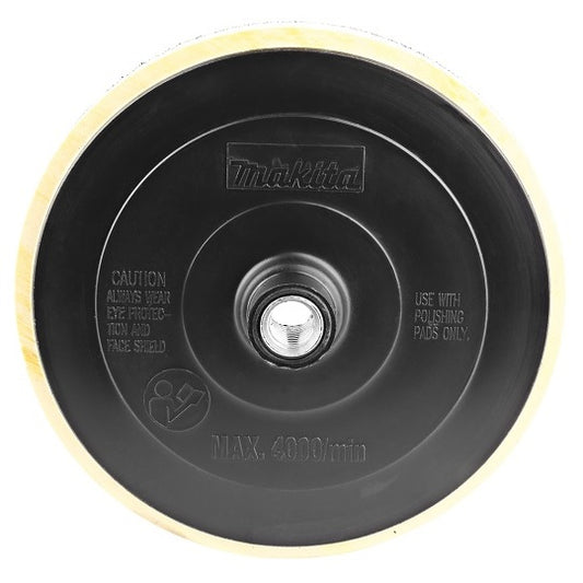 Makita 165mm Schleifschwamm für PV001G, 9237CB – Schneller Padwechsel Mit Klettbefestigung