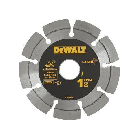 DeWalt Diamant-Segmenttrennscheibe DT3740-XJ 18 V Trocken