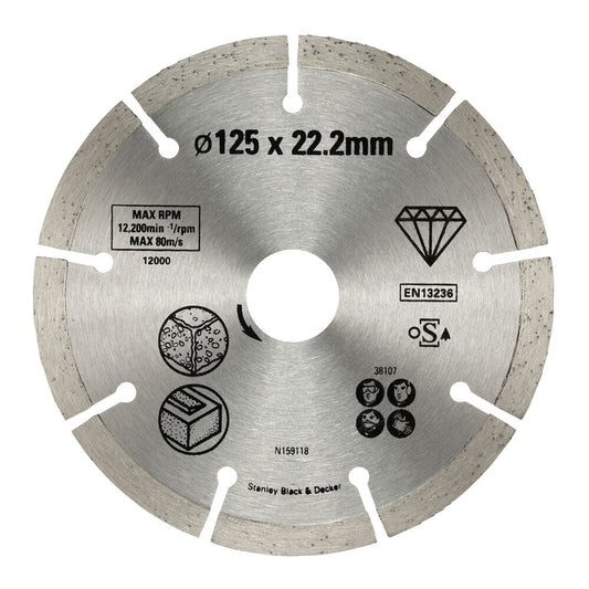 Stanley Diamantscheibe STA38107-XJ Schnelles BetonSchneiden