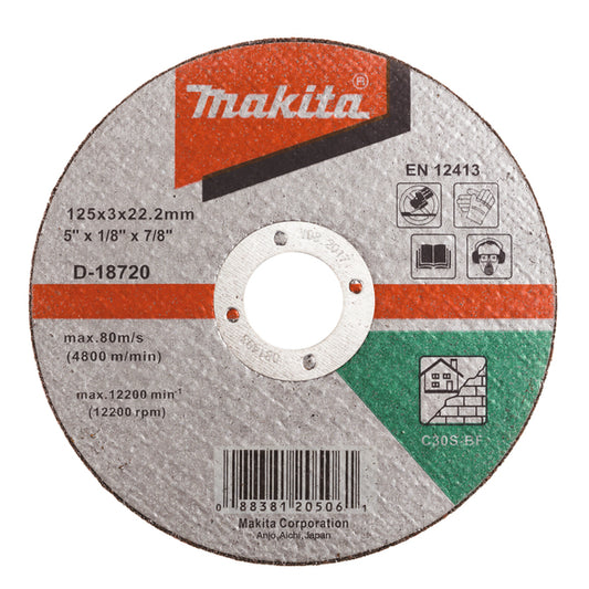 Makita D-18720 Betontrennscheibe – Hochleistungs Kalttrennscheibe für Stanzmaschinen