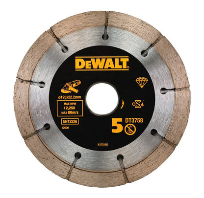 DeWalt Diamant-Scheibe DT3758-QZ 230 V Doppel-Diamant