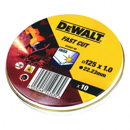 DeWalt Edelstahl Trennscheibe DT3507-QZ 18 V 125 mm Set