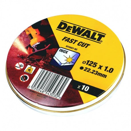 DeWalt Edelstahl-Trennscheibe DT3507-QZ – Hohe Schneidleistung für Edelstahl