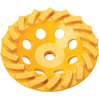 DeWalt Beton-Diamant-Schleifscheibe 125mm Turbo Extreme – Schneller Materialabtrag und Glatte Oberfläche