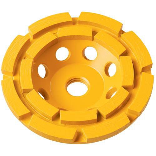 DeWalt Diamant-Doppelschleifscheibe DT3796 – Hochleistungs Schleifen von Beton und Stein