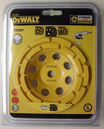 DeWalt Diamant-Doppelschleifscheibe DT3796 18 V Beton