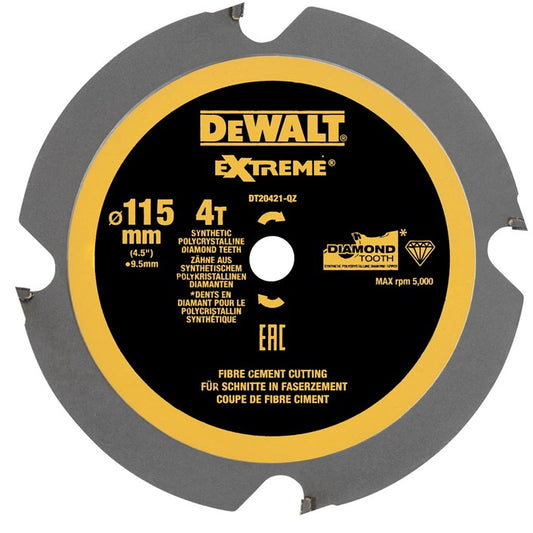 DeWalt Zementsägeblatt DT20421-QZ 18 V Diamantzähne