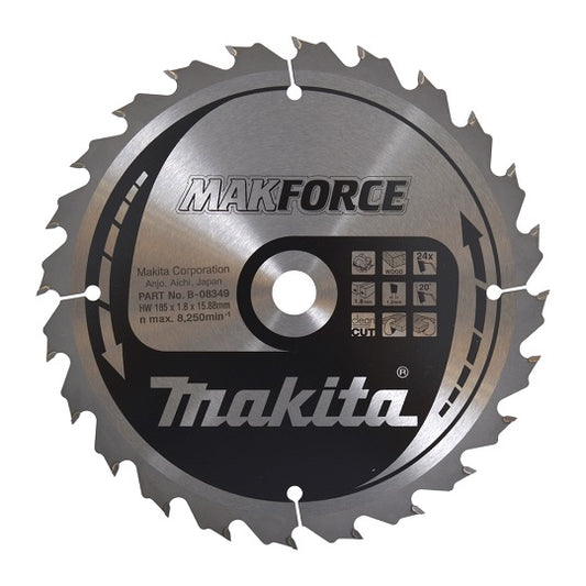 Makforce Holz-Trennscheibe B-08349 – Präzisionsgeschliffene Hartmetallzähne