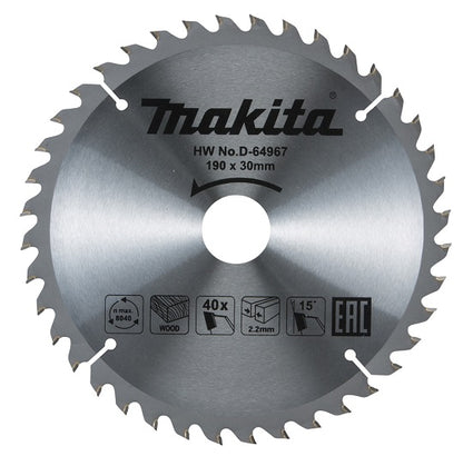 Makita Holztrennscheibe D-64967 230 V Hartmetallzähne
