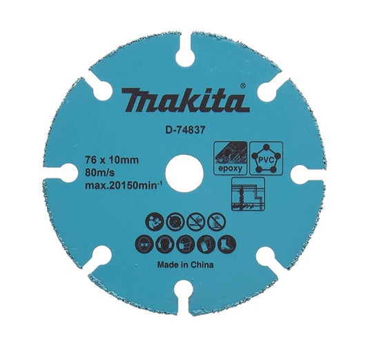 Makita D-74837 Sinterkarbid-Kornscheibe – Hohe Schnittgeschwindigkeit und Langlebigkeit