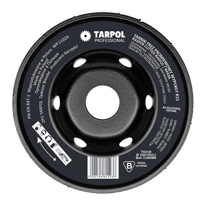TARPOL Raspel Konvexfräser R15 Holz Kunststoff Fräsen
